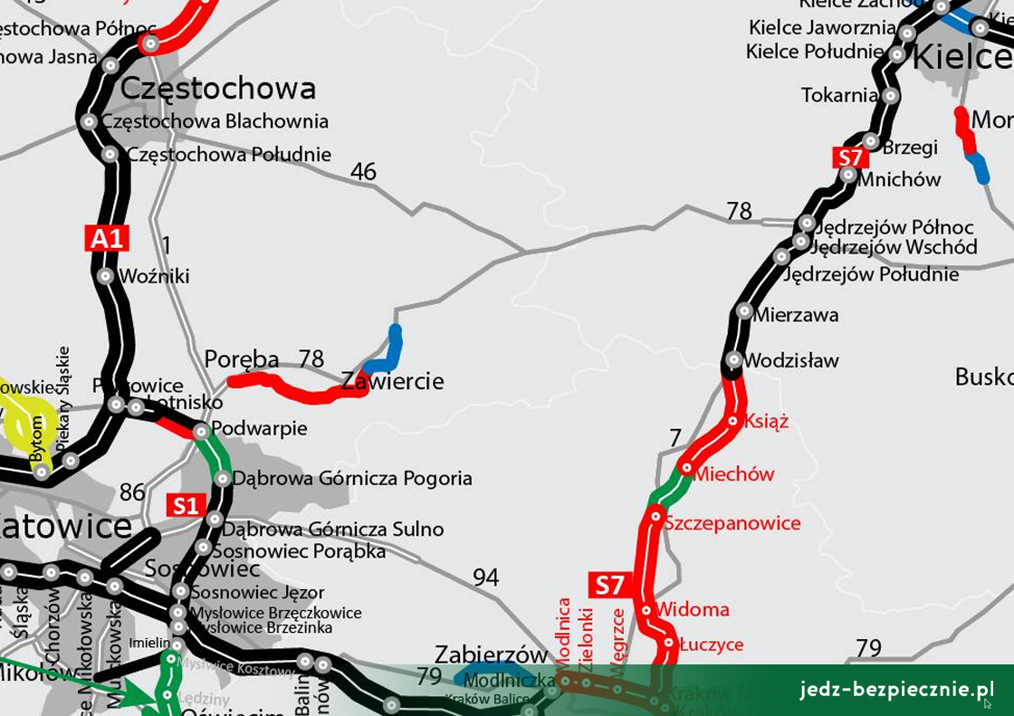 Polskie drogi - Przetarg na S7 Miechów - Szczepanowice